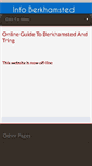 Mobile Screenshot of infoberkhamsted.co.uk